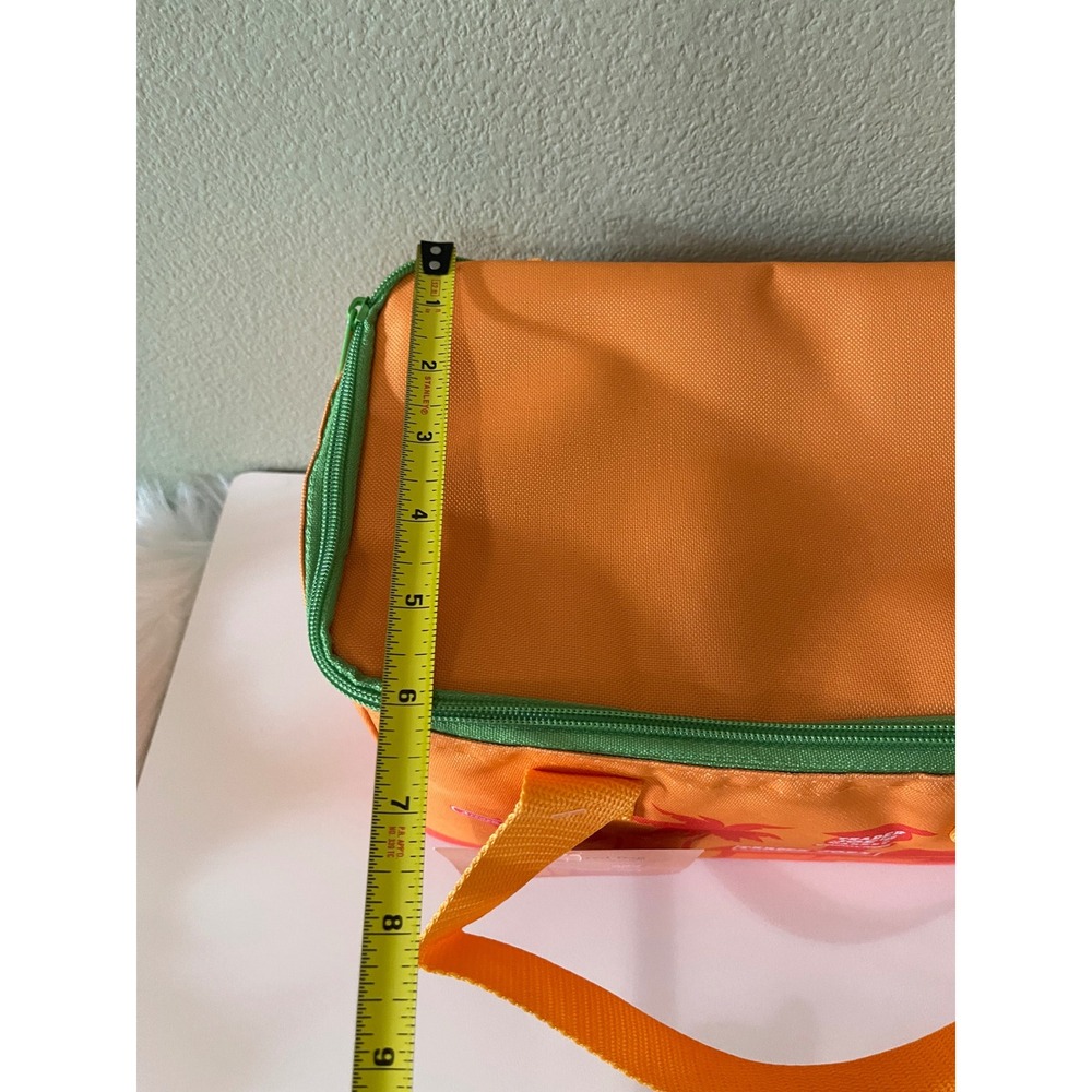 Trader Joe's Insulated Mini Lunch Bag Orange Green Palm Tree Collection 2026 - Picture 9 of 12
